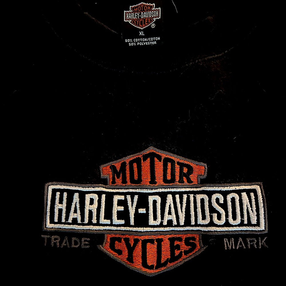 Vintage Harley Davidson XL Black Sweatshirt